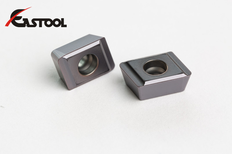 車床切削刀具硬質(zhì)合金鉆削刀片 800-06T308M-I-G，用于深孔加工，帶 PVD 涂層