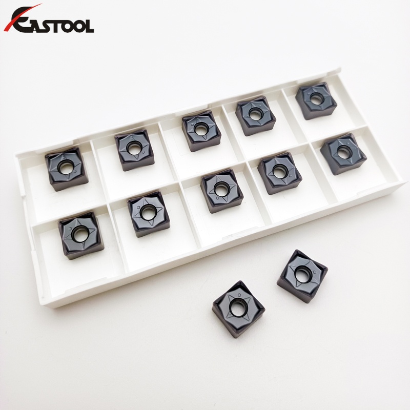 車床硬質合金可轉位面銑刀片 SNMU130508，帶 PVD 涂層 - 細節(jié)圖 03