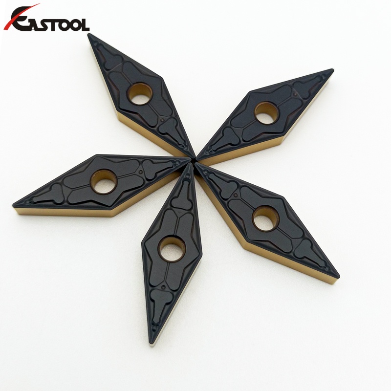 來自億斯特的最優(yōu)惠價格硬質合金車削刀片 VNMG160404-TM/ VNMG160408-TM/ VNMG160412-TM (VNMG432) - 細節(jié)圖 02